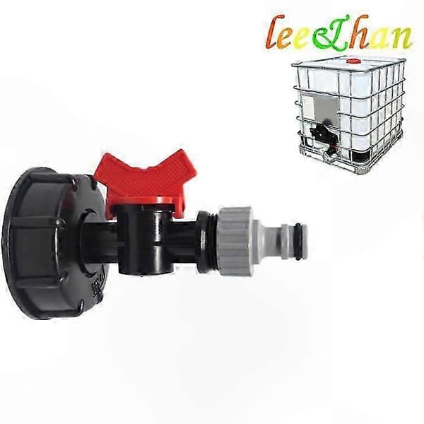 3/4\" Hageslangeadapter for 1000L IBC vanntank med kranventil