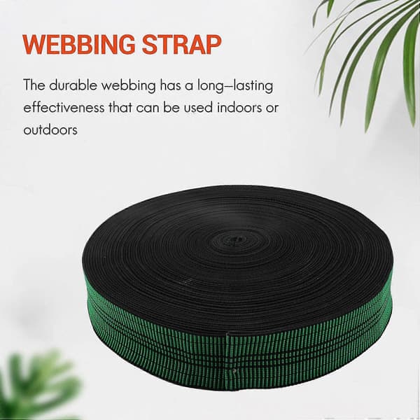 Klädselband för soffstolsmöbelreparation - Elastisk ersättning för soffmaterial Greenblack