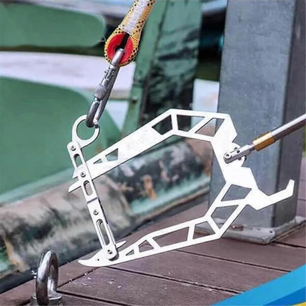 Dock Hook Multifunktionel Teleskopisk Bådshage Langdistance Tråder Photo Color