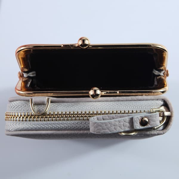 Mobiltelefonväska Plånbok Kortfodral Väska med axelrem - i lagerCJY red