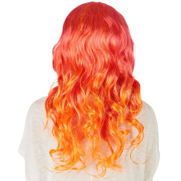 tectake Ombré-kihara peruukki, CJY Red en-US