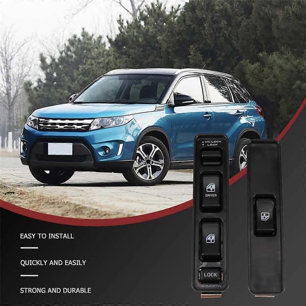 Bil Power Window Master Control Switch Vänster Höger för Suzuki VitaraCJY