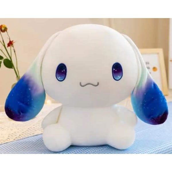 Cinnamoroll Plyschleksak 30cm, Kawaii Cartoon Stjärnögon Cinnamoroll Dockplyschleksak Presenter till Pojkar Flickor Barnens Dag Present Vit