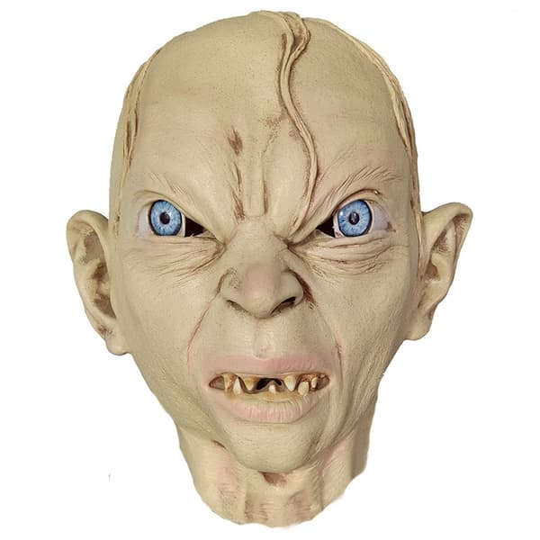 Ringenes Herre Gollum Maske Halloween Hodeplagg - Perfekt, CJY