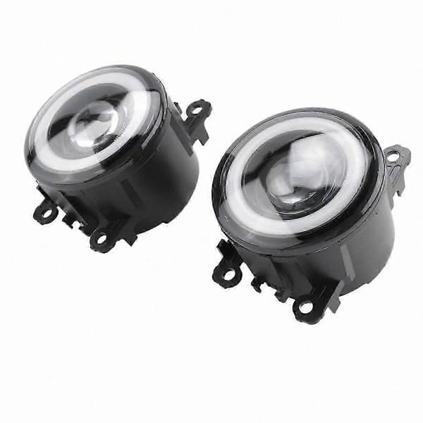 Hvite LED-tåkelys for kompakte SUV-modeller 1998-2017 Black  white