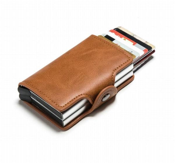 Automatisk kortholder Svart Black one size