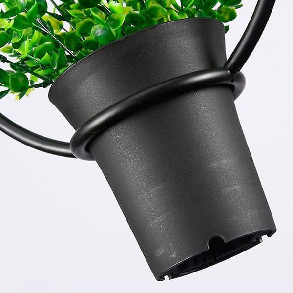 E27 Pendellampe Lys Jern Planter Hængende Loftslamper Lampeindretning #7