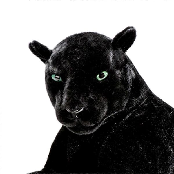 Deluxe Paws Suuri Musta Pantteri Realistinen Pehmolelu 70cm