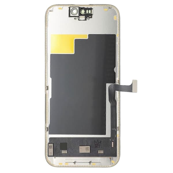 For iPhone 15 Pro Grade C OLED-skjerm og digitizer-enhet erstatningsdel (uten logo)