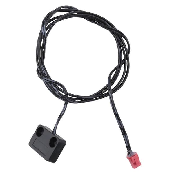 Tredemølle Hastighetssensor Kabel Lyssensor Takometer Magnetisk Induksjon Hastighetssensor for Tredemølle S Black 2 Pin