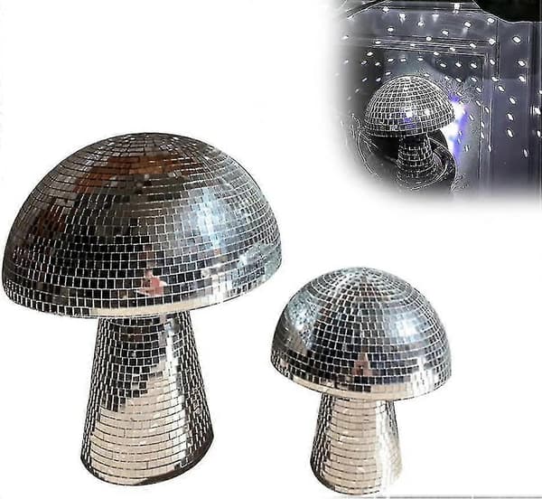 Sopp Diskokule Reflekterende Speilkule For festpynt Bar DekorasjonCJY L