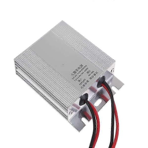 12V/24V til 6V DC Spenningsomformer 10A 15A 20A 60W 90W 120W Vanntett Strømtransformator 20A