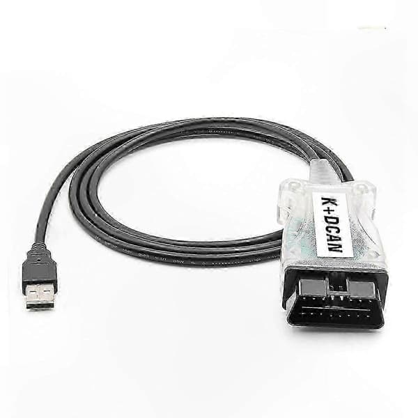 K+Dcan Chip OBD2 Bildiagnostisk skanner USB-gränssnittskabel K+Dcan För