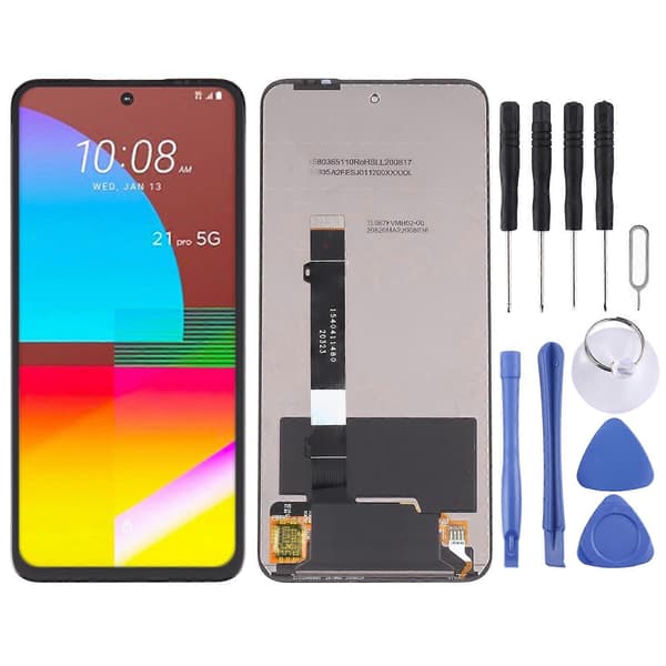 LCD-skærm og digitizer komplet samling til HTC Desire 21 Pro 5G Not Specified