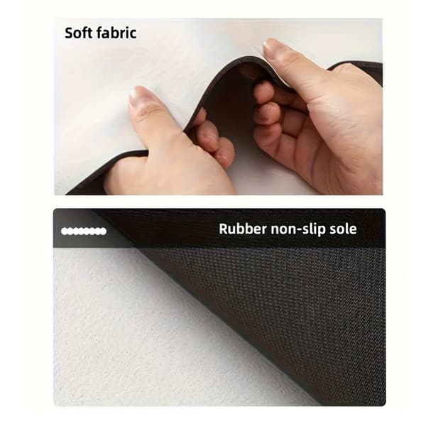 Hurtigtørrende absorberende støvdæksel til vaskemaskine, design med kiselgur Style1 50*60