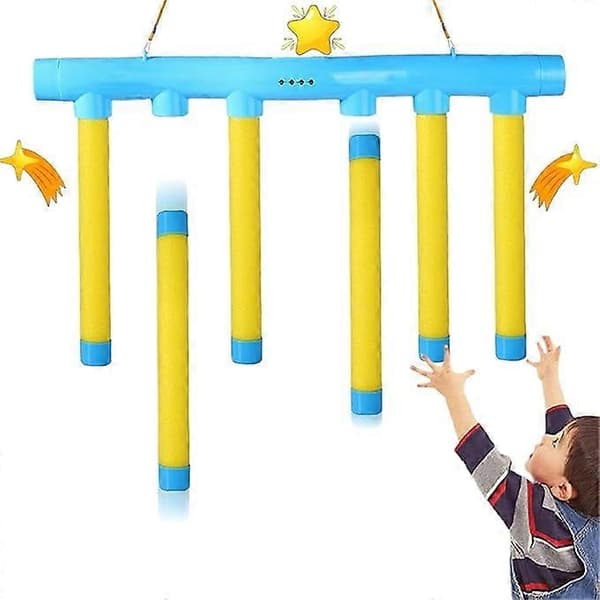 2025 Reflex Challenge Game - Hand-Eye Coordination & Reaction Training Toy, Justerbar Hastighet Drop Stick & Hand Speed Challenge【PL】,CJY