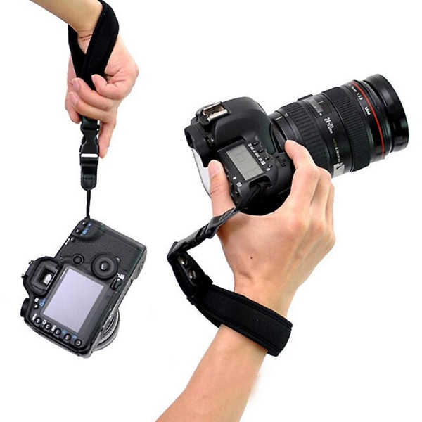 Kameran kädensija Canon Eos Nikon Sony Olympus Slr/dslr kangasrannehihnalle