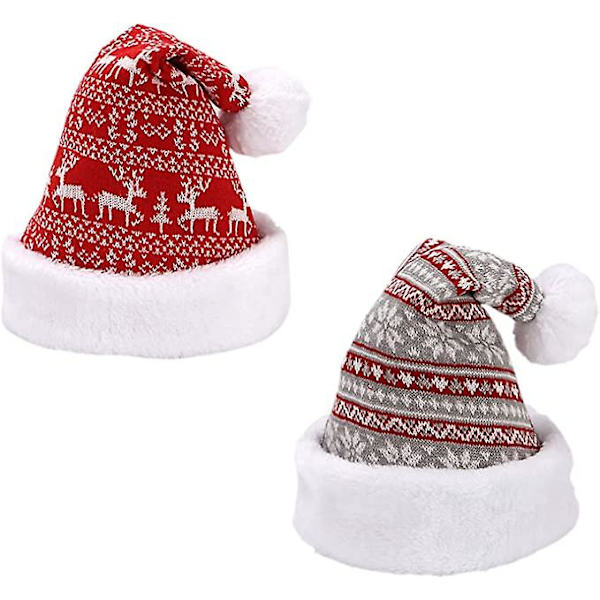 2-pack vuxen tomtemössor
