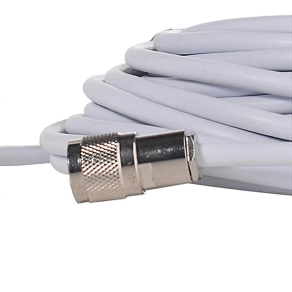 3 stk. GPS-antenne HA-017 Marine GPS-antenne med 10 meter kabel TNC-stik RF-kabel 10m RG-58 TNC-interface White