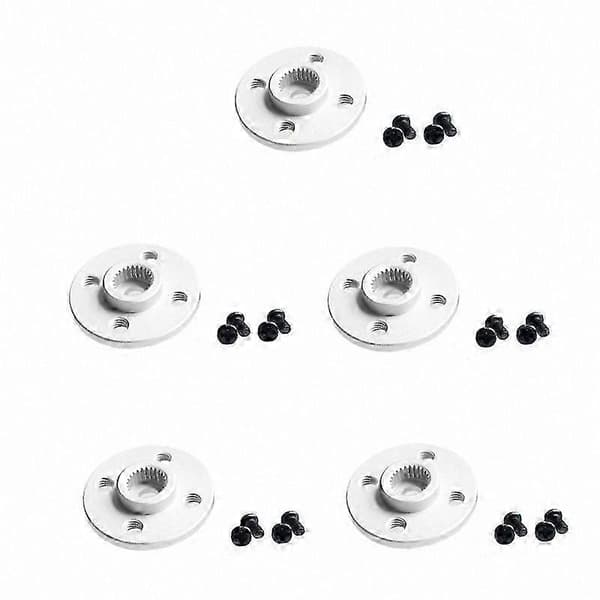5-pack RC bilstyrskiva stent 25T rund servokomponent för fjärrstyrda fordon