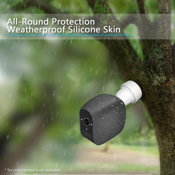 Silikone beskyttelsescover til Eufycam Series antiridse kamera beskyttelsescover giver sikkerhed -ys 2C
