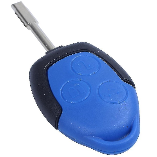 3-knappsnyckel Fjärrkontroll Kaross & nycklar för Ford Transit Blue