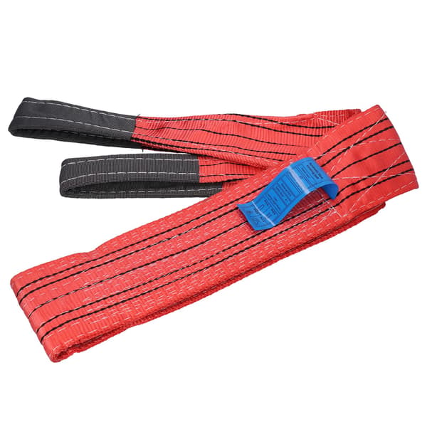 Lifting Sling Soft Lifting Webbing 5T Flat Thickened PES Strap 12 cm Width Transport 4 Meters