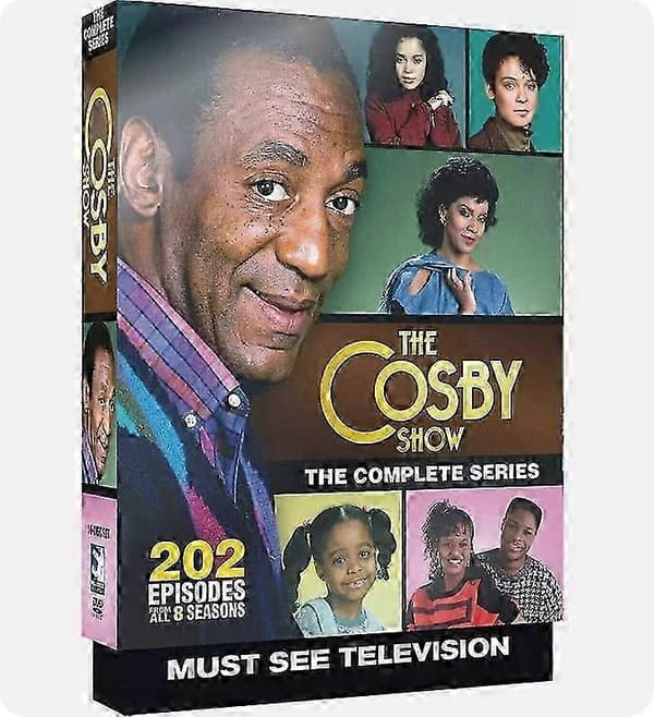 16-disc DVD-boks til The Cosby Show: Sæson 1-8 engelsk version black