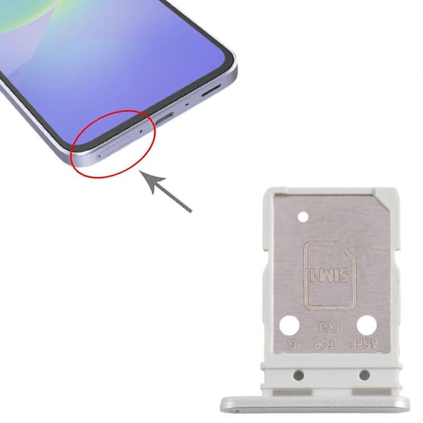 For Samsung Galaxy A36 SM-A366B KOMPATIBELT SIM + SIM-kortskuff Green
