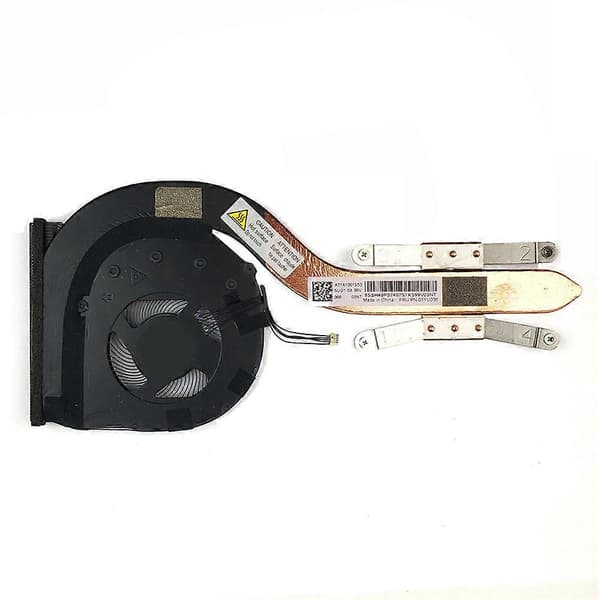 CPU-køleventilator med køleplade til X1 Carbon Gen7 2019 01YU036 As Shown