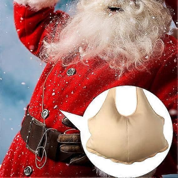 Jul tomte falsk mage Unisex magstoppning tomte stor mage