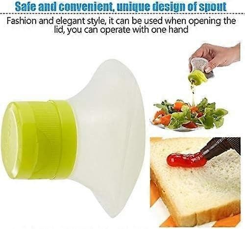 Salladsdressing Shaker Mini Squeeze Såsflaska Silikon Dressing Såsburkar för Ketchup Majonnäs