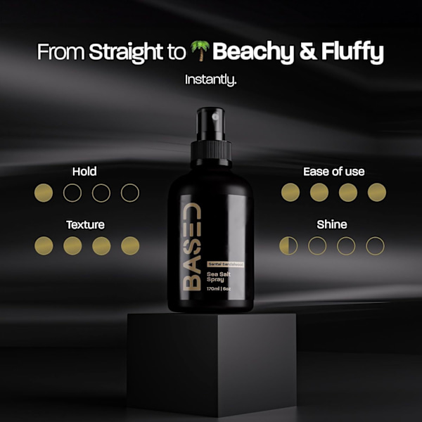 Base havssalt spray hårstyling spray