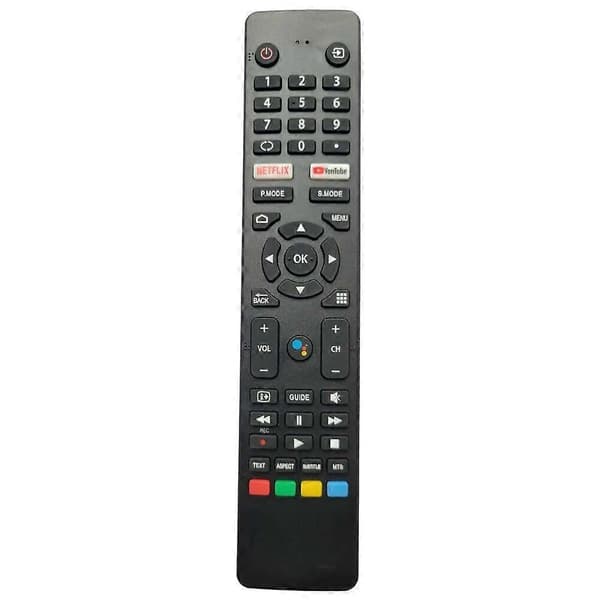 FJERNKONTROLL FOR Polaroid SMART TV PL55UHDG PL65UHDG Smart 4K UHD LED HDTV Android TV