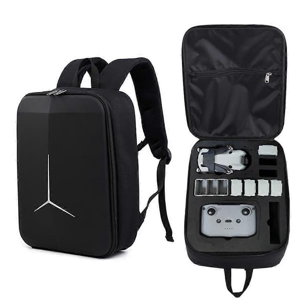 Til DJI Mini 4 PRO Rygsæk EVA Hard Shell Opbevaringstaske M4-007 Black
