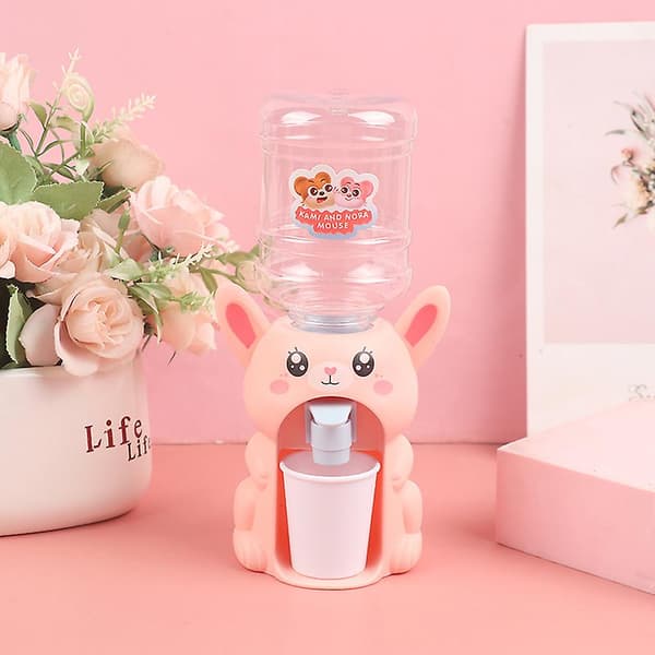 Mini vanndispenser for barn gave søt vann juice melk drikkefontene Rabbit