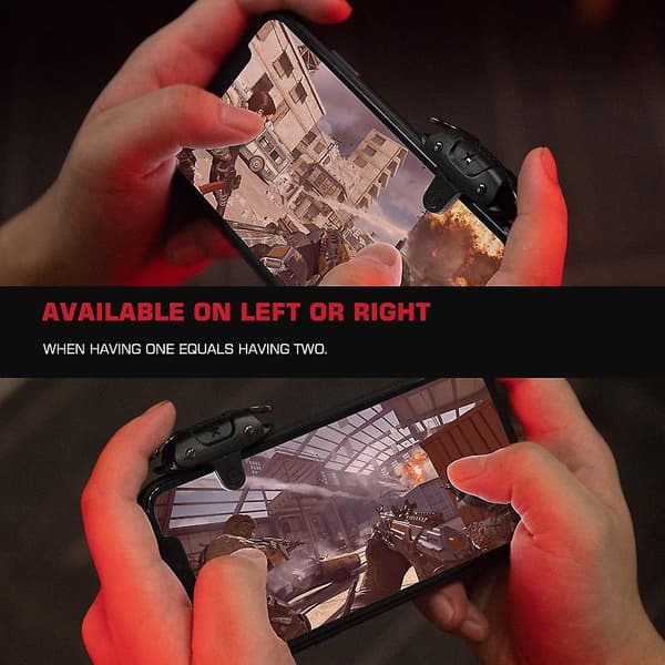 F5 Falcon Mini mobil gaming-controller Plug And Play Gamepad til Android-telefon iPhone PUBG Call Of Duty Double