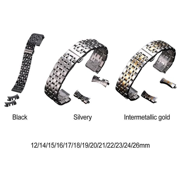 Justerbart klockarmband för universell smartklocka, utbytbart armband