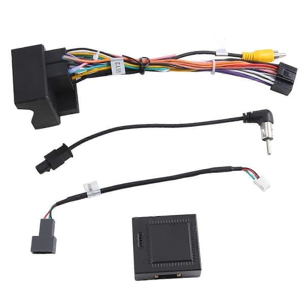 16-bens til Quadlock ledningsnet CANBUS dekoderboks Bilkabeladapter til 2008 3008 307 C5 As Shown
