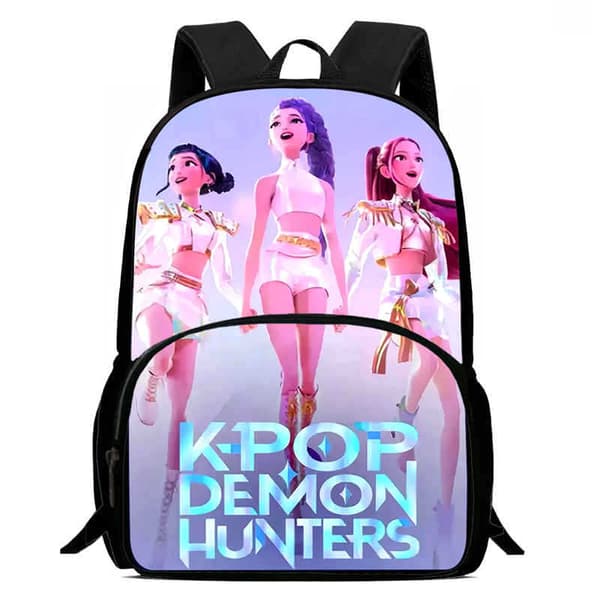 K-Pop Demon Hunter Backpack Shoulder Bag Lunch Bag Pencil Case School Backpack~CJY TDKH009