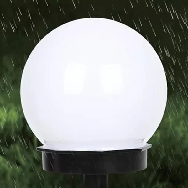 LED havelamper med solceller – 6-pak