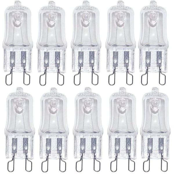 G9 Halogenlampa 20W 230V Varmvit 2700K, 10-pack, CJY