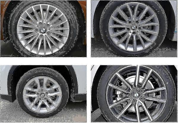 4st Auto Bmw Centrumkåpor 68mm