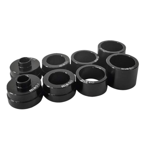 Pyörän haarukan lukituskiinnitystelineet haarukan asennuskiinnitys monipuolisille pyörille black 11cmx3.8cmx5.8cm