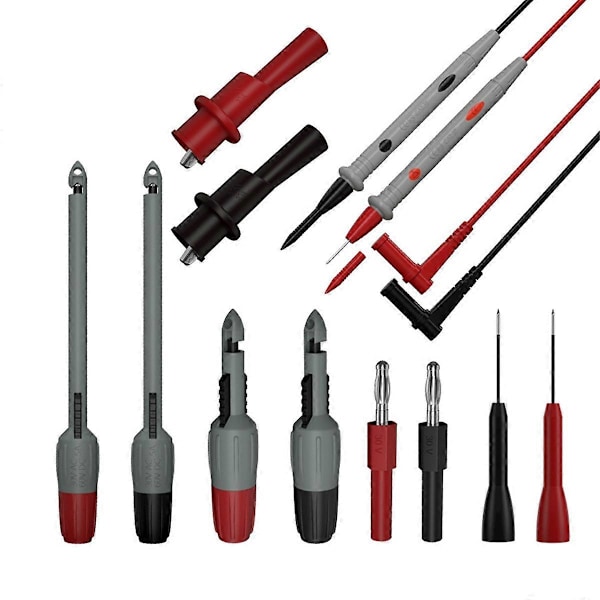Power Test Kit Threading Probe Insulated Wire Threading Clamp Kit B
