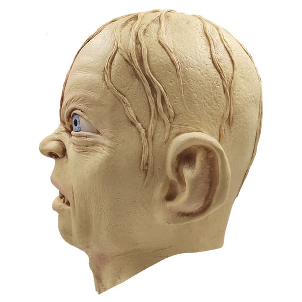 Ringenes Herre Gollum Maske Halloween Hodeplagg - Perfekt, CJY