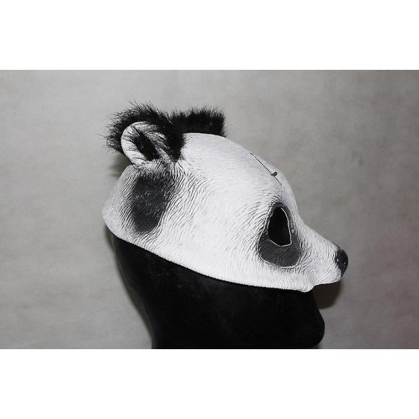 Panda-maske for voksne og barn