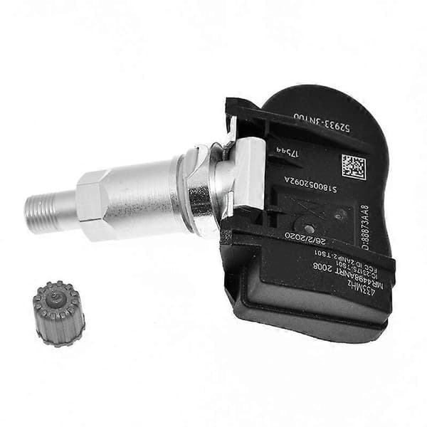 4PCS TPMS Däcktrycksövervakningssensor 52933-3N100 529332M650 S180052092C för Accent 433MHZCJY Black