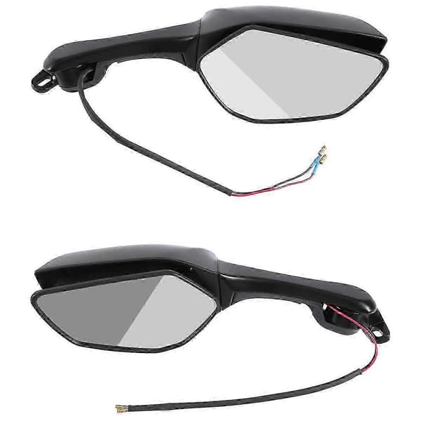 Sidespeil med integrerte blinklys for CBR650F CBR650R Black