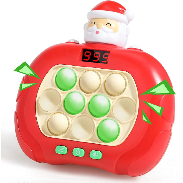 Barnleksak, handhållet spel för barn 6-8 år, Push Bubble-spel, Bubble Pressure Pop Glow-spel för tonåringar 8-12 år Födelsedagspresent - jul